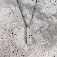 Rectangle Pendant Necklace