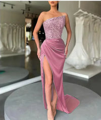 Long Sleeveless Fashion One-piece Long Evening Dress