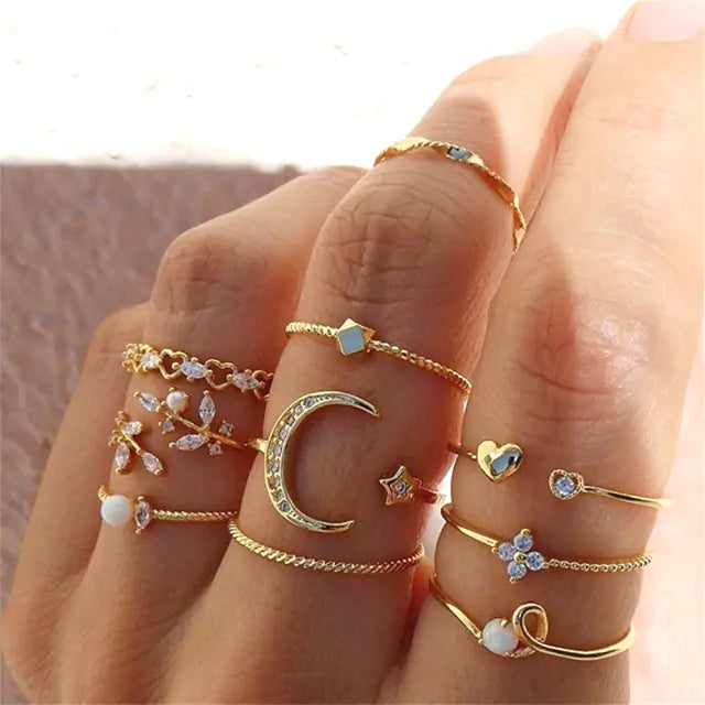 Bohemian Chain Rings