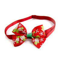 Holiday Pet Bow Collar