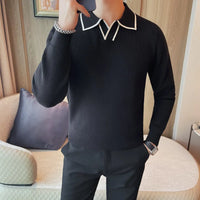 Warm in Winter Lapel Knitted Sweaters