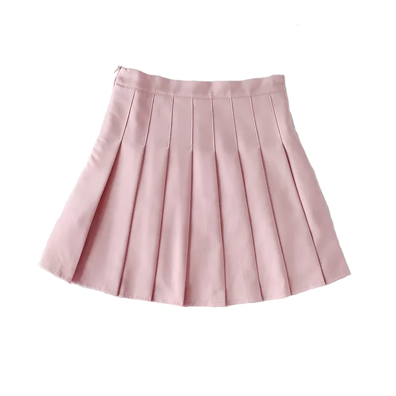 Women's High-Waisted Pleated Skirt