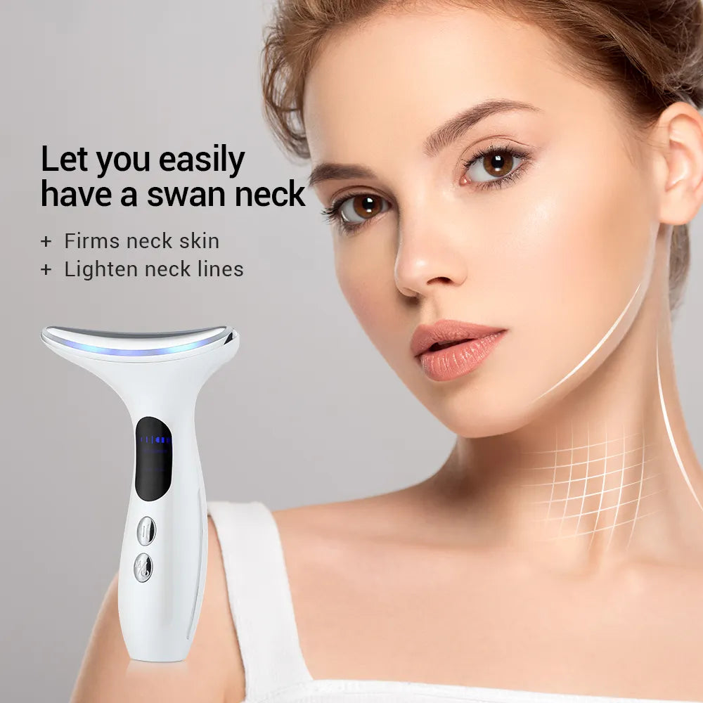 Microcurrent Face Massager Device