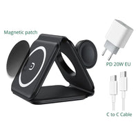 Magnetic 3 in 1 Wireless Charger Foldable