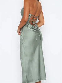 Strapless Backless Long Dress