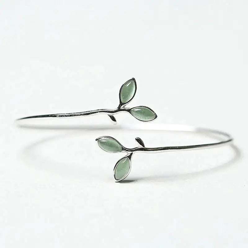 Leaf Twig Bracelet