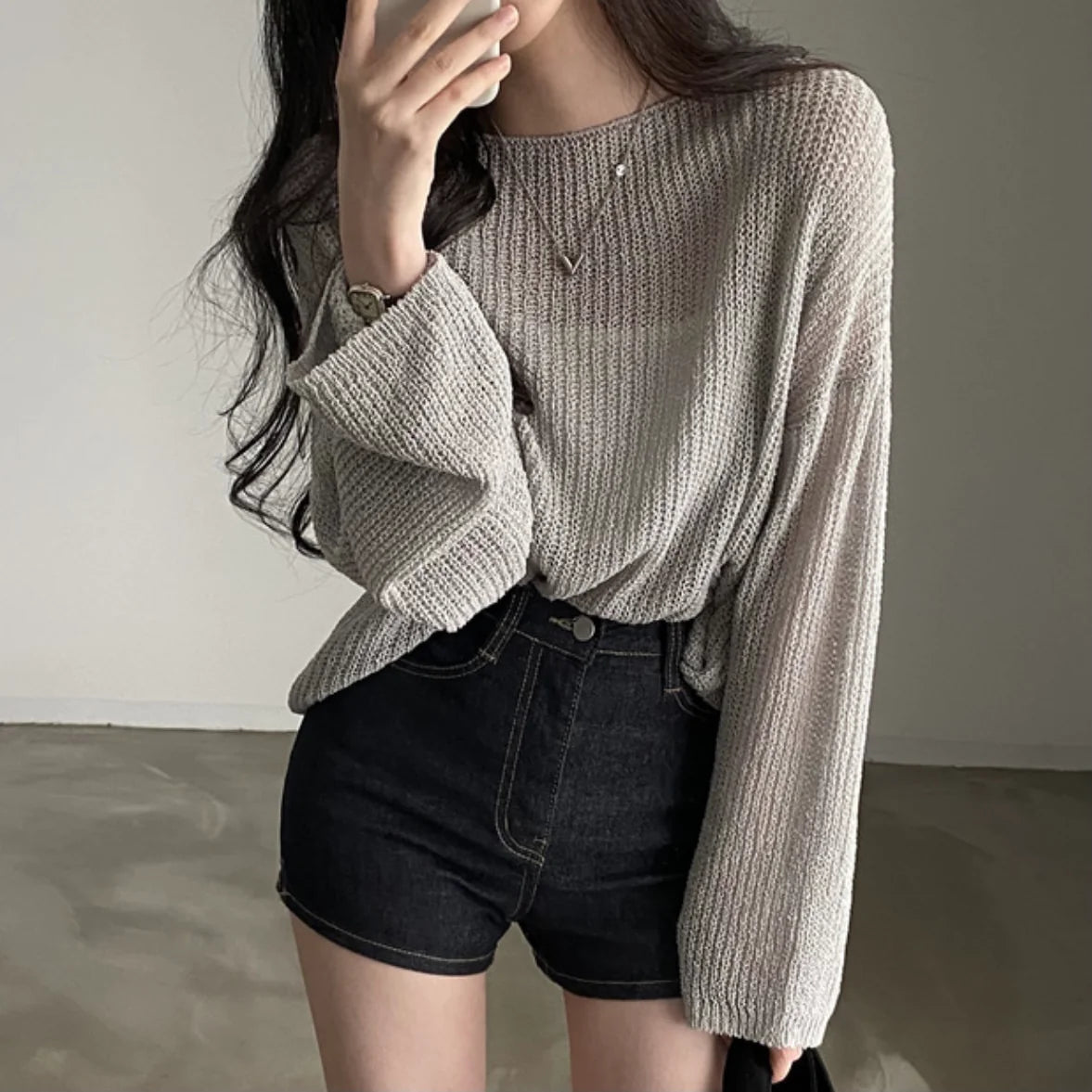 One Size Knitwear Sweater for Women