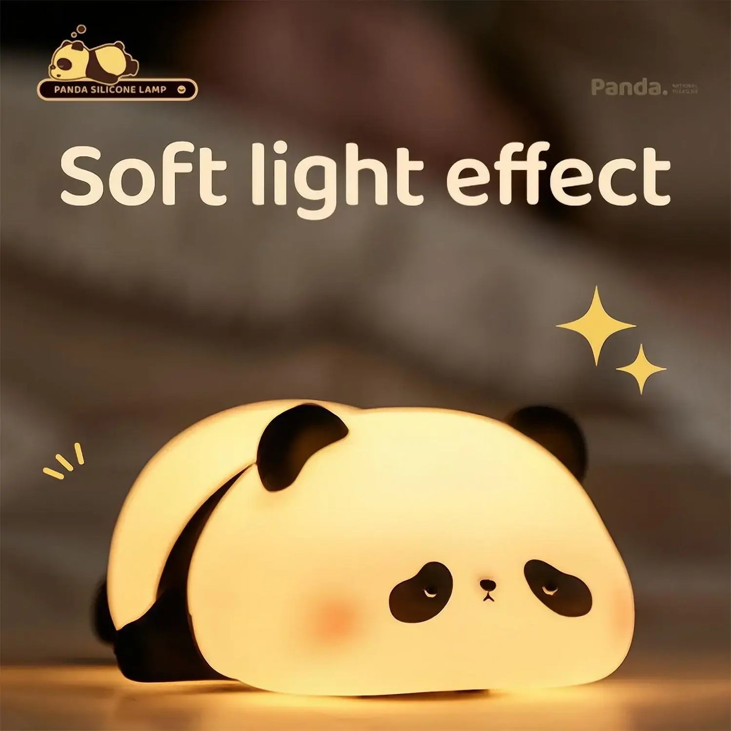 LED Night Lights Cute Sheep Silicone Lamp